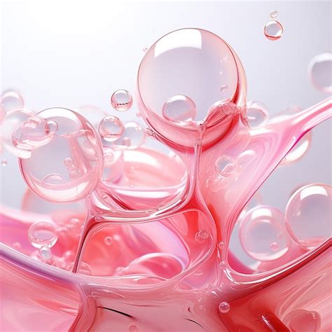 Premium AI Image | abstract Water drop Background bubble background