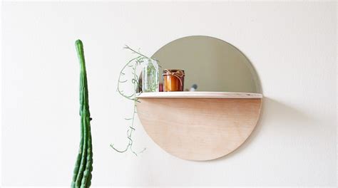 Round Mirror Shelf | DIY to Try