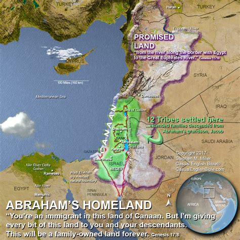 Israel is a tiny part of the Promised Land - Stephen M. Miller