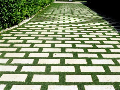 Grass Driveways with Permeable Pavers | Grass driveway, Permeable ...