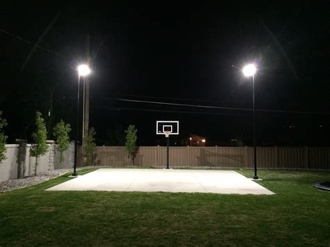 DBunk: Backyard Basketball Court Lighting