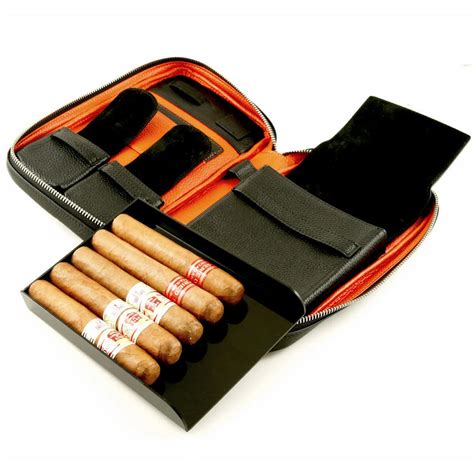 LEATHER CIGAR CASE | Genuine Leather Cigar Travel Case | Canada