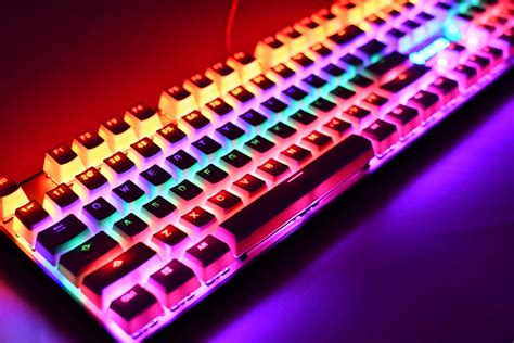 PBT Pudding Keycaps Pink and White – OEM Profile – 104 Keys – Flashquark