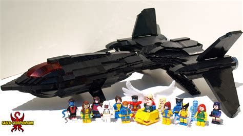 Custom LEGO X-Men and Blackbird by Saber-Scorpion on DeviantArt