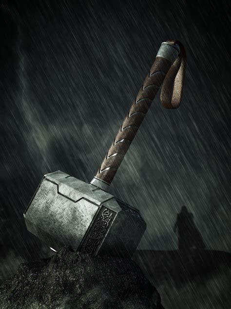 Thor Hammer Wallpapers - Wallpaper Cave