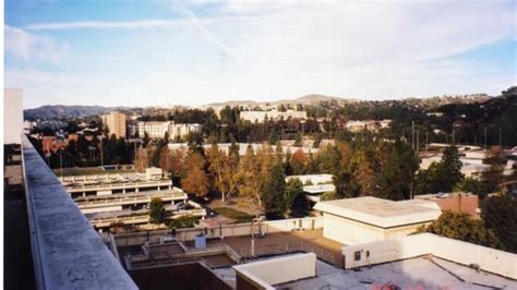 Looking northwest from the roof of the Engineering IV Building ...