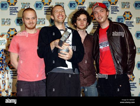 Coldplay MTV Awards Stock Photo - Alamy