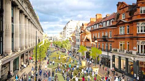 Oxford Street London pedestrian mall plan - Inside Retail Asia