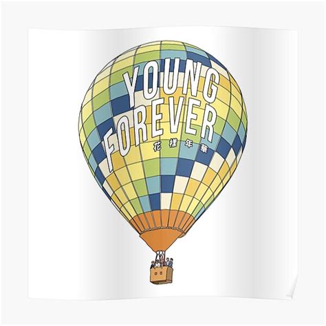 "young forever" Poster for Sale by tonguetied | Redbubble