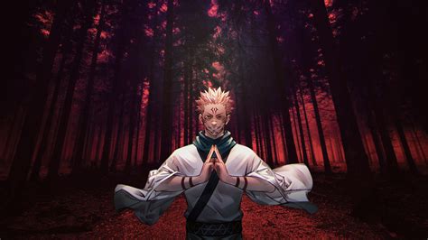 Jujutsu Kaisen Sukuna HD Cool Art Wallpaper, HD Anime 4K Wallpapers ...