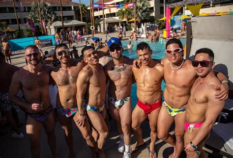 Photos: White Party Palm Springs hosts Soaked! Pool Party - Gay Desert ...