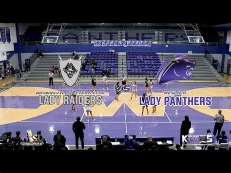 1/31/2023 Girls Basketball - Weslaco Lady Panthers vs Brownsville Lopez ...