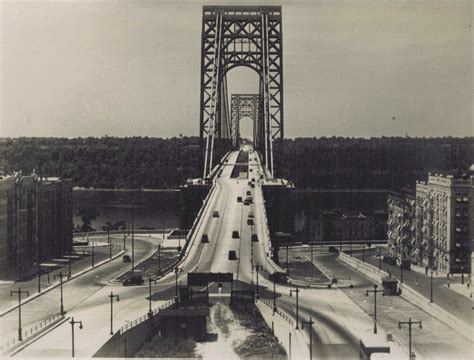 Original Entrance to the George Washington Bridge 1934