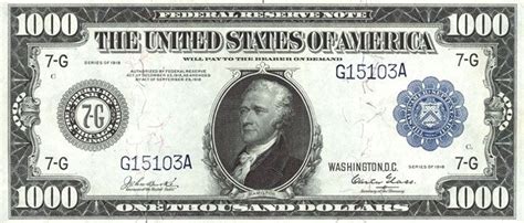 1000 Dollar Bill | Learn the Value of This Note