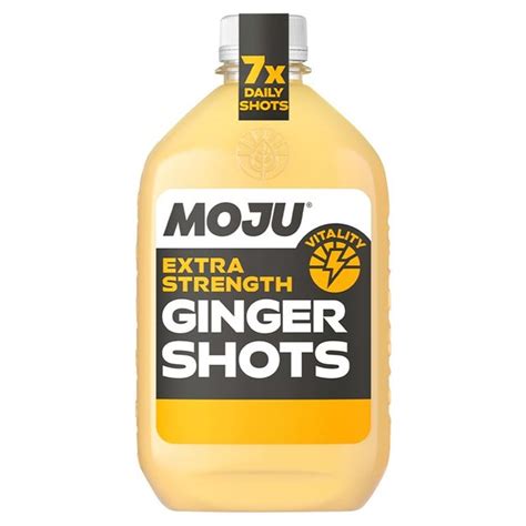 MOJU Ginger Extra Strength Dosing Bottle 7x Shots | Ocado