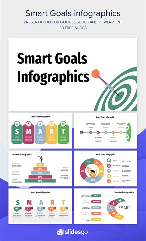 Smart Goals Infographics - Template | Infographic template powerpoint ...