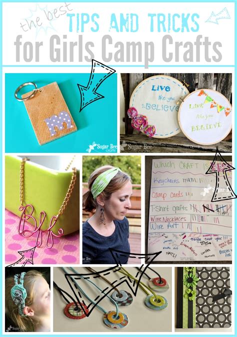 Girls Camp Crafts - Sugar Bee Crafts