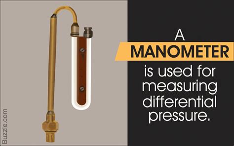 The Working Principle, Types, And Applications of a Manometer - Science ...