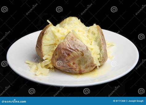 Jacket Potato With Cheese Royalty Free Stock Photos - Image: 8111368