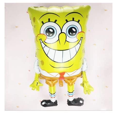 1pcs Big Size SpongeBob Foil Balloons Children Balloon Birthday Party ...