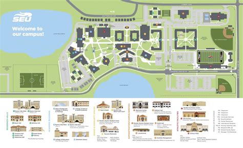 Southeastern University Campus Map