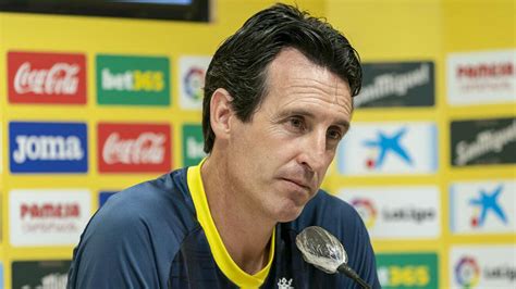 Villarreal: Unai Emery: "No espero un Qarabag que salga a defenderse ...