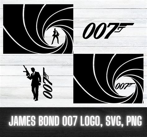 James Bond 007 Logo, SVG, PNG - Etsy