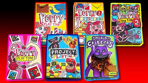 Poppy Playtime Game Book Collection🧸🎁😈 (Part 1 ~ 6) - YouTube