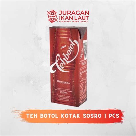 Teh Botol Kotak Sosro - 250 Ml | Lazada Indonesia