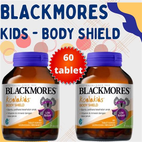 Jual Blackmores Kids Body Shield isi 60 Blackmores Anak Vitamin Anak ...