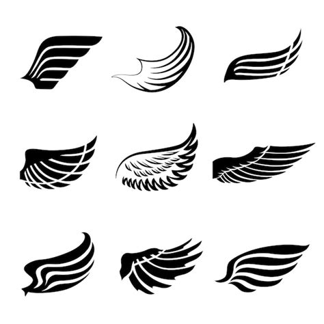 Wings abstract art Vectors & Illustrations for Free Download | Freepik