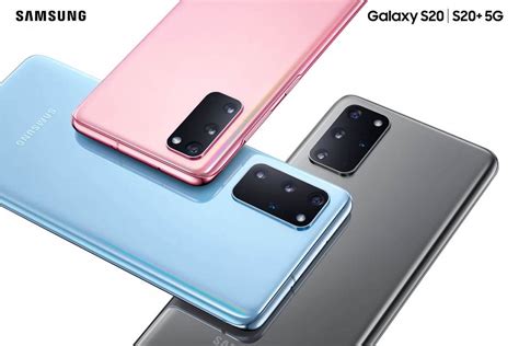 Samsung S20 colors: Plus all the S20+, S20 Ultra colours too