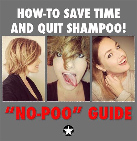 How-To Save Time and Never Shampoo Again, No-Poo Method