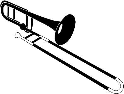 trombone clipart black and white 10 free Cliparts | Download images on ...