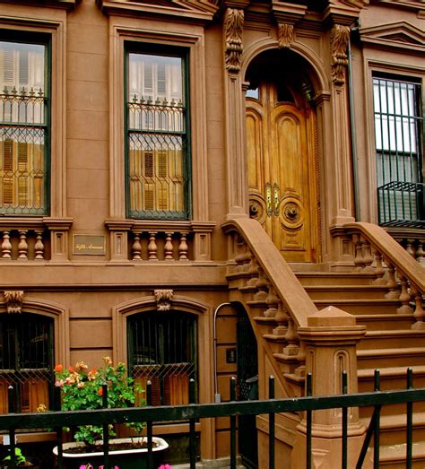 Pin by Mark R on A Door in 2020 | Nyc brownstone, New york brownstone ...