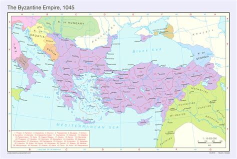 The Byzantine Empire, 1045 by Undevicesimus on DeviantArt