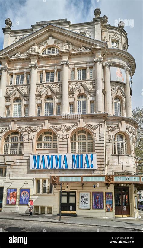 'Mamma Mia' musical at the Novello theatre, London, England Stock Photo ...