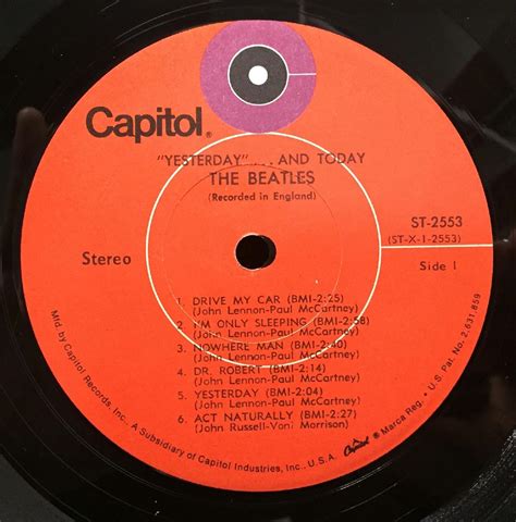 32 The Beatles Record Label - Labels Database 2020