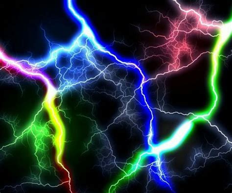 Rainbow lightning | Neon wallpaper, Colorful wallpaper, Neon