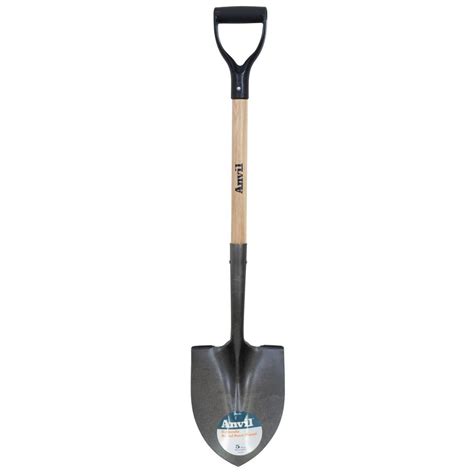 Anvil D-Handle Digging Shovel-3531300 - The Home Depot