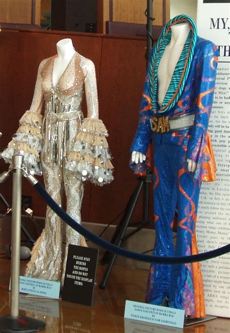 Mamma Mia: The Movie costumes on display... | Hollywood Movie Costumes