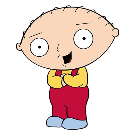 How to Draw Stewie Griffin from Family Guy - Really Easy Drawing Tutorial