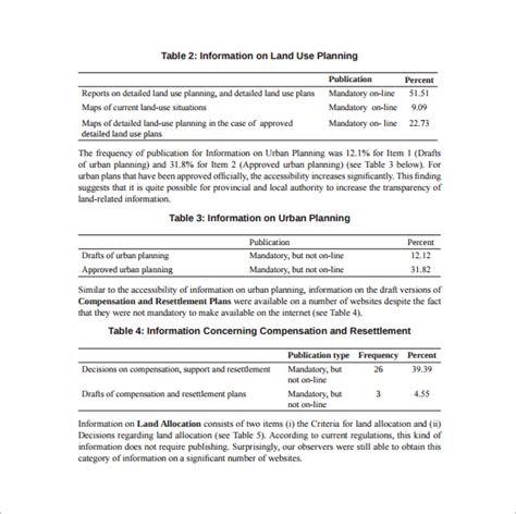 Survey Report Template - 9+ Download Free Documents in Word, PDF