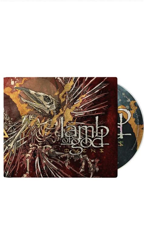 Lamb Of God - Omens CD Alt Cover Autographed Insert Limited | eBay