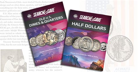 New Search & Save™ Coin Books On Dimes, Quarters, And Half Dollars From ...