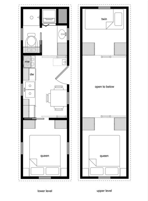 Tiny House Floor Plans With Loft - Home Alqu