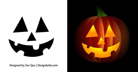 Easy Pumpkin Carving Ideas Stencils