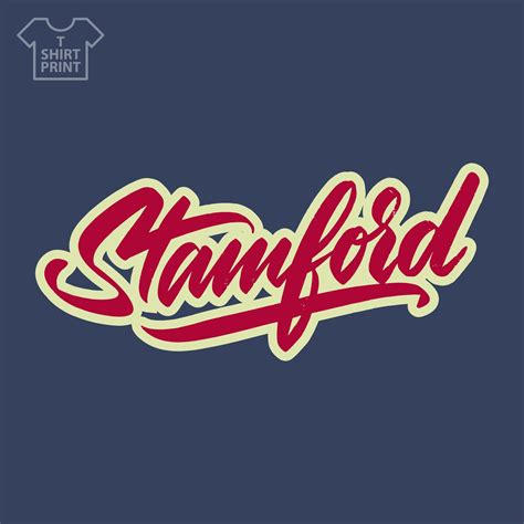 Stamford America city logo in vintage grunge style. For printing on ...