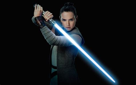 Daisy Ridley As Rey Star Wars In The Last Jedi 4k Wallpaper,HD Movies ...