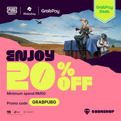 Enjoy 20% Off PUBG Mobile UC With GrabPay! | Codashop Blog MY